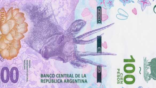 Este es el nuevo billete de cien pesos