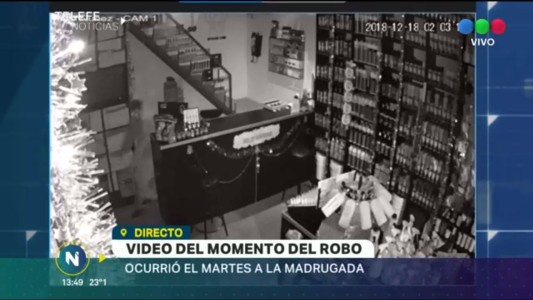 VIDEO| Les robaron 100 mil pesos en mercadería