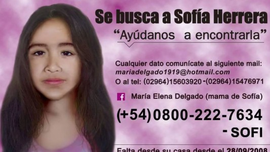 No es Sofía Herrera la nena que fue investigada en Ayacucho