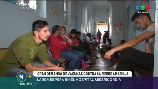 Gran demanda de vacunas contra la fiebre amarilla