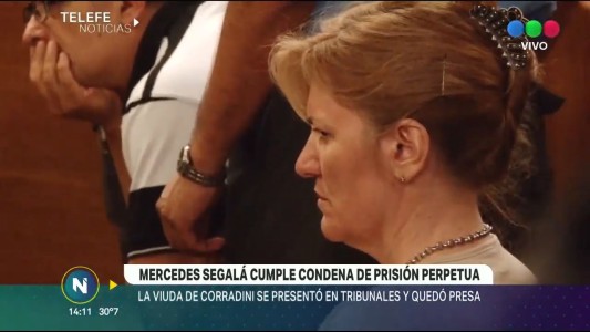 Mercedes Segalá cumple condena de prisión perpetua