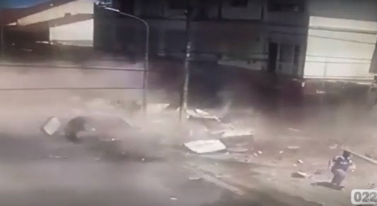 Video: así fue el derrumbe de balcones que mató a una madre y su hija en Mar del Plata
