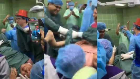 Violencia obstétrica: una mujer da a luz mientras los médicos celebran fin de año en la sala de partos