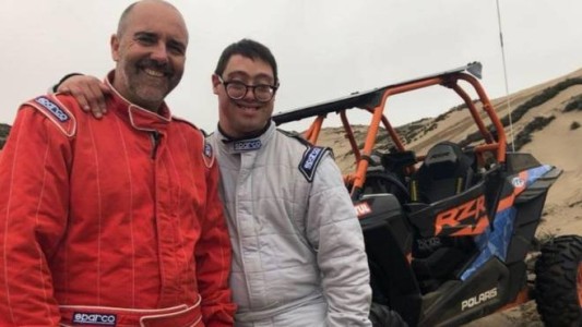 Un copiloto con síndrome de Down participará del rally Dakar 2019