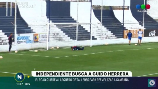 El arquero Albiazul, en la mira de Independiente