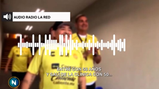 Maradona habló de su estado de salud: "Entré a la clínica con 58 años y salí con 50"