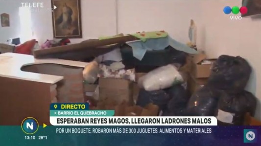 Boqueteros desvalijaron un comedor comunitario