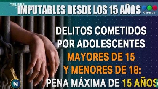Imputables a los 15 años: cómo es el proyecto del oficialismo