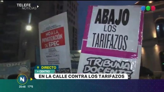 Marcha de las antorchas en contra de los tarifazos