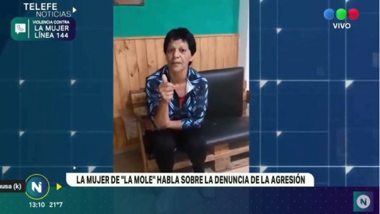 La esposa de "La Mole" desmintió su propia denuncia
