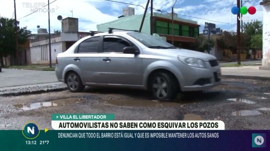 Vecinos de la zona sur reclaman por falta de bacheo