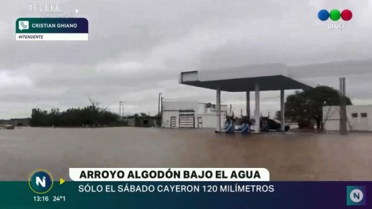Tras las intensas lluvias, Arroyo Algodón vuelve a la normalidad