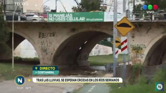 Corte preventivo en Costanera por la crecida del Suquía