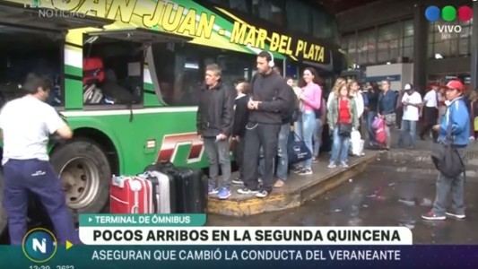 Pocos arribos en la segunda quincena