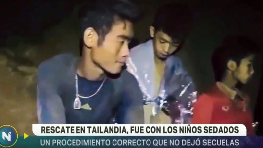 Rescate en Tailandia, el modo utilizado fue perfecto y muy buen planeado