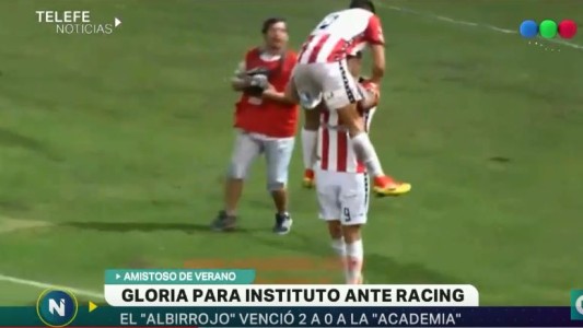 En el clásico de verano Instituto derrotó a Racing 2 a 0