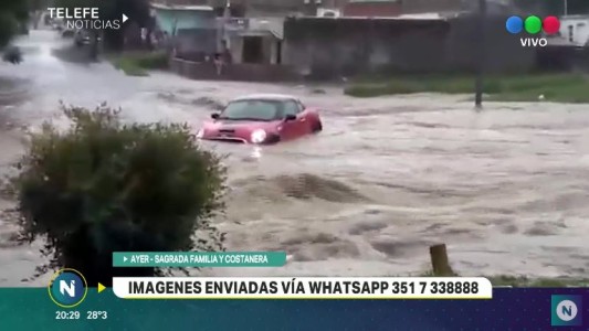 Dramático rescate en medio de la tormenta