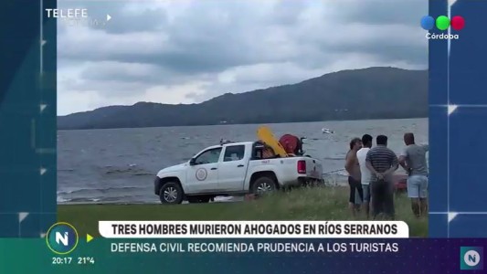 En dos semanas hubo tres muertos en los ríos cordobeses