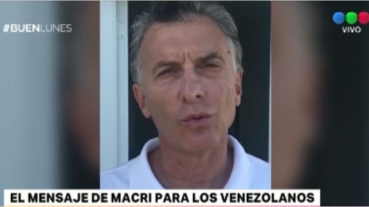 El mensaje de Macri para los venezolanos