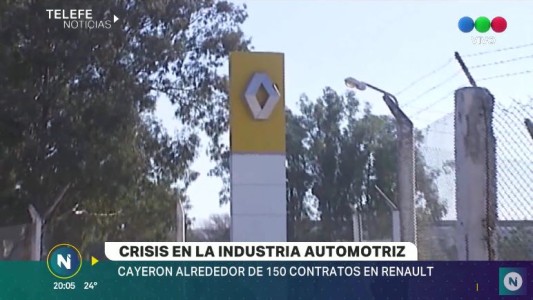Crisis automotriz: caen los contratos en Renault