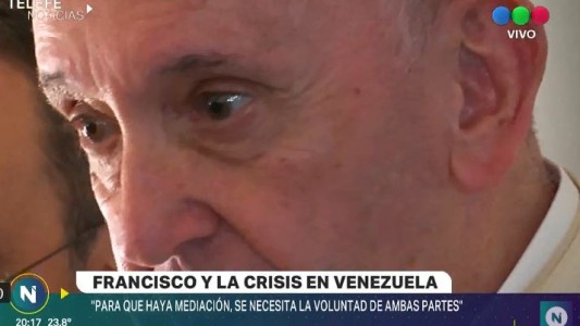 Crisis en Venezuela: Nicolás Maduro pidió la mediación del Papa Francisco