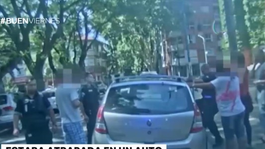 El dramático rescate de una nena que quedó atrapada en un auto