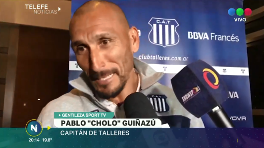 Guiñazú: "Lo de los hinchas conmueve"