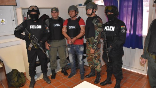 Prófugo internacional fue detenido en operativo conjunto entre la Gendarmería y la policía boliviana