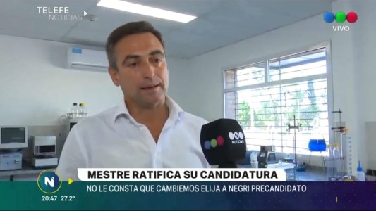 Ramón Mestre: "Seré Gobernador"