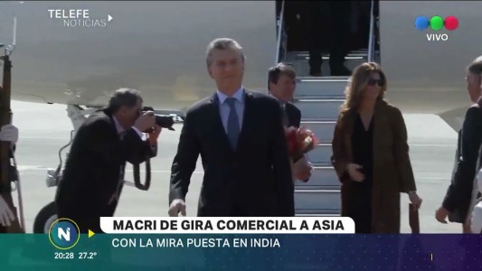 Pensando en nuevos mercado, Macri de gira por Asia
