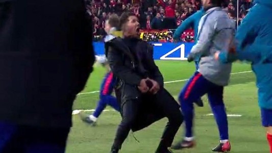La explicación de Simeone tras su furioso festejo