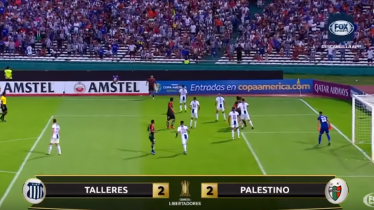 Copa Libertadores: Talleres no pudo con Palestino, empató 2 a 2