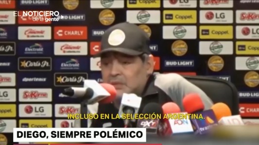 Maradona: "El plantel de Dorados es el mejor que tuve"
