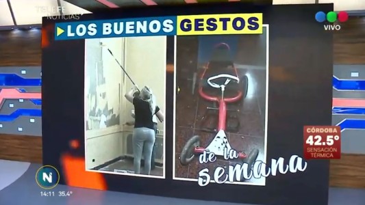 Buenos gestos de la semana