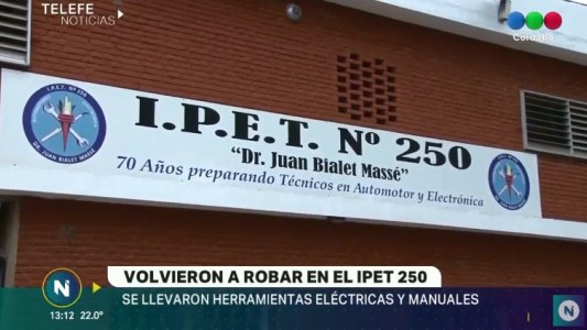 En quince días, volvieron a robar en el IPET 250