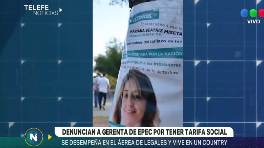 Luz y Fuerza denunció a gerenta de EPEC