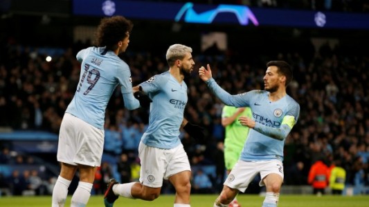 El Kun Agüero se anotó en la goleada del City por la Champions. Mirá los goles