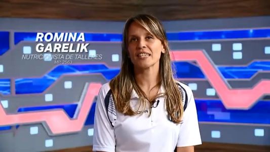 Mujeres en el fútbol: Romina Garelik, la nutricionista de Talleres