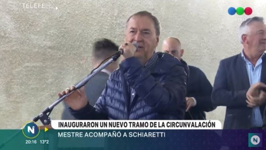Schiaretti y Mestre inauguraron un nuevo tramo de Circunvalación