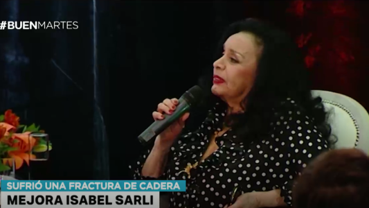 Preocupación por la salud de Isabel Sarli