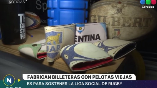 Reciclan pelotas y las venden para sostener el deportes social