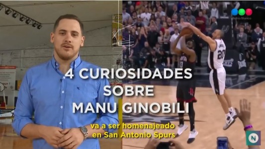 Conoce algunas curiosidades de los comienzos de Manu Ginobili en Bahía Blanca