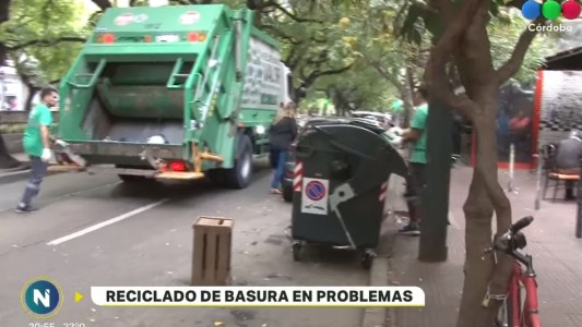 Basura separada, no es reciclada