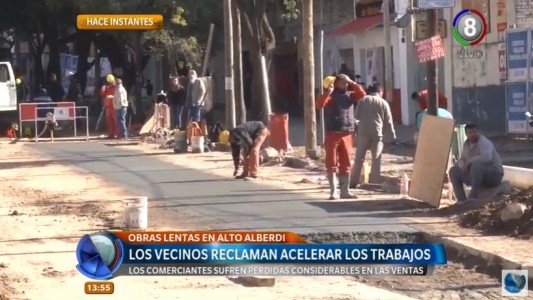 Vecinos reclamaron por demoras en obras de Duarte Quiros
