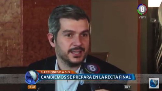 Marcos Peña: "Estamos seguros que Cristina Kirchner representa a una minoría"