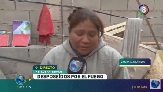 Perdieron todo tras incendiarse su casa