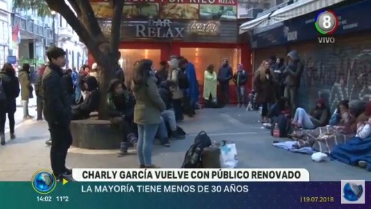 Se agotaron las entradas para ver a Charly García