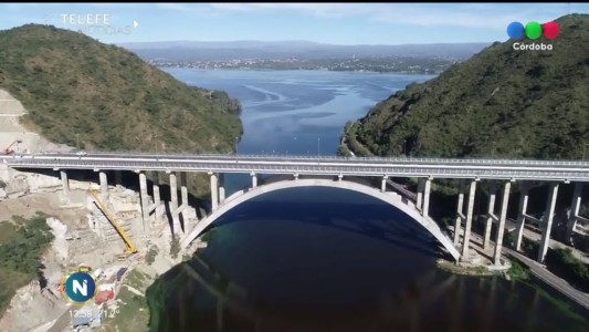 Nuevo puente sobre el lago San Roque