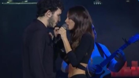 Yatra y Tini mostraron su amor en el Luna Park