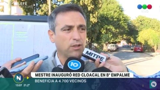 Carrera electoral: Mestre inauguró obras y criticó el nuevo puente del San Roque